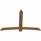 Ekena Millwork Bellingham Timber Gable Bracket, Western Red Cedar, 72"W x 48"H x 1 1/2"D x 5 1/2"F, 16/12 Pitch GBW072X48X0206BEL00SWR - alternate 5